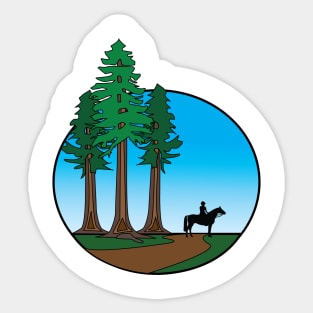 Adventure in the Redwoods Sticker